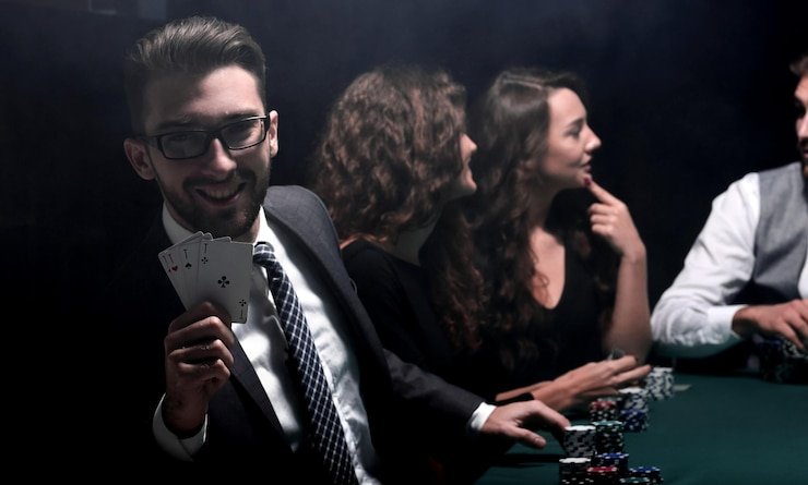 Card shuffle and deal sequence at The Great Icescape